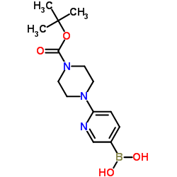 cas no 919347-67-4 is 2-(4-N-Boc-piperazino)pyridine-5-boronicacid