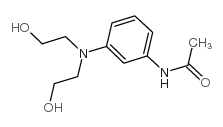 cas no 92-02-4 is N-(3-Bis(2-hydroxyethylamino)phenyl)acetamide