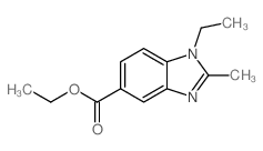 cas no 92108-02-6 is 1-ETHYL-2-METHYL-1H-BENZOIMIDAZOLE-5-CARBOXYLIC ACID ETHYL ESTER