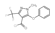 cas no 921939-09-5 is 1-methyl-5-phenoxy-3-(trifluoromethyl)pyrazole-4-carbonyl chloride