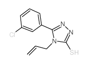 cas no 92286-36-7 is 4-ALLYL-5-(3-CHLOROPHENYL)-4H-1,2,4-TRIAZOLE-3-THIOL