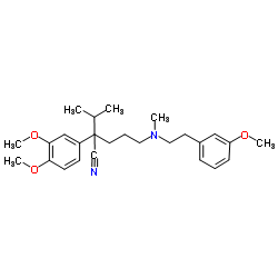 cas no 92302-55-1 is 5-(N-(3-METHOXYPHENETHYL)-N-METHYLAMINO)-2-ISOPROPYL-2-(3,4-DIMETHOXYPHENYL)PENTANENITRILE