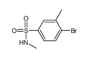 cas no 923148-87-2 is 4-Bromo-N,3-dimethylbenzenesulfonamide