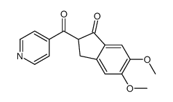 cas no 923571-15-7 is 2-isonicotinoyl-5,6-dimethoxy-2,3-dihydro-1H-inden-1-one