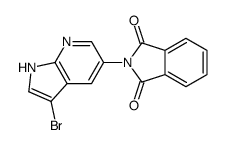 cas no 923583-84-0 is 2-(3-bromo-1H-pyrrolo[2,3-b]pyridin-5-yl)isoindole-1,3-dione