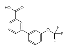 cas no 924854-23-9 is 5-[3-(trifluoromethoxy)phenyl]pyridine-3-carboxylic acid