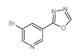 cas no 924869-13-6 is 2-(5-bromopyridin-3-yl)-1,3,4-oxadiazole
