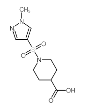 cas no 925178-99-0 is 1-(1-methylpyrazol-4-yl)sulfonylpiperidine-4-carboxylic acid