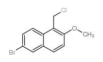 cas no 92643-16-8 is 6-BROMO-1-(CHLOROMETHYL)-2-METHOXYNAPHTHALENE