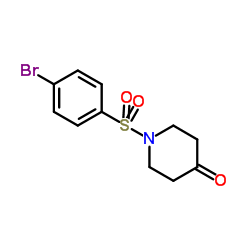 cas no 929000-54-4 is 1-[(4-Bromophenyl)sulfonyl]-4-piperidinone