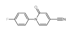 cas no 929000-78-2 is 1-(4-Fluorophenyl)-2-oxo-1,2-dihydropyridine-4-carbonitrile