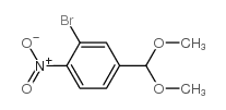 cas no 929095-57-8 is 2-bromo-4-(dimethoxymethyl)-1-nitrobenzene