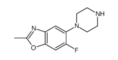 cas no 929885-16-5 is 6-fluoro-2-methyl-5-piperazin-1-yl-1,3-benzoxazole