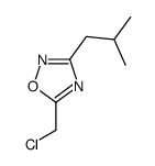 cas no 929973-39-7 is 5-(chloromethyl)-3-(2-methylpropyl)-1,2,4-oxadiazole