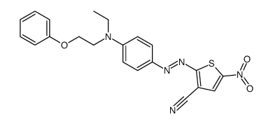 cas no 93069-15-9 is 2-[[4-[ethyl(2-phenoxyethyl)amino]phenyl]azo]-5-nitro-3-Thiophenecarbonitrile