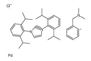 cas no 930796-10-4 is Chloro[[1,3-bis(2,6-diisopropylphenyl)imidazol-2-ylidene](N,N-dimethylbenzylamine)palladium(II)]