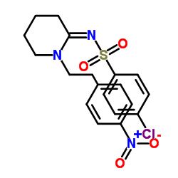 cas no 93101-02-1 is 4-Chloro-N-[1-[2-(4-nitrophenyl)ethyl]-2-piperidinylidene]benzenesulfonamide