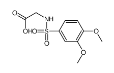 cas no 93129-41-0 is {[(3,4-DIMETHOXYPHENYL)SULFONYL]AMINO}ACETIC ACID