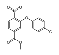 cas no 931414-11-8 is methyl 3-(4-chlorophenoxy)-4-nitrobenzoate