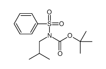 cas no 932710-66-2 is tert-butyl N-(benzenesulfonyl)-N-(2-methylpropyl)carbamate