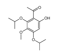 cas no 93344-50-4 is 1-(6-HYDROXY-2,4-DIISOPROPOXY-3-METHOXYPHENYL)ETHANONE