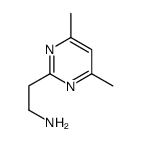 cas no 933720-41-3 is 2-(4,6-dimethylpyrimidin-2-yl)ethanamine