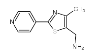 cas no 933742-59-7 is (4-methyl-2-pyridin-4-yl-1,3-thiazol-5-yl)methanamine
