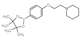 cas no 934586-49-9 is 1-(2-(4-(4,4,5,5-TETRAMETHYL-1,3,2-DIOXABOROLAN-2-YL)PHENOXY)ETHYL)PIPERIDINE