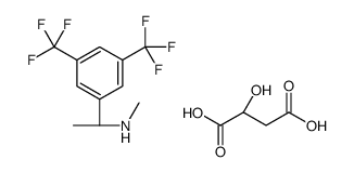 cas no 935534-56-8 is (R)-1-(3,5-Bis(trifluoromethyl)phenyl)-N-methylethanamine (S)-2-Hydroxysuccinate