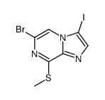 cas no 936360-80-4 is 6-bromo-3-iodo-8-methylsulfanylimidazo[1,2-a]pyrazine