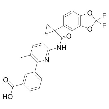 cas no 936727-05-8 is VX-809(Lumacaftor)