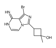 cas no 936901-75-6 is CIS-3-(8-AMINO-1-BROMOIMIDAZO[1,5-A]PYRAZIN-3-YL)-1-METHYLCYCLOBUTANOL