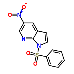 cas no 937012-11-8 is 1H-PYRROLO[2,3-B]PYRIDINE, 5-NITRO-1-(PHENYLSULFONYL)-