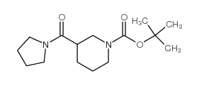 cas no 937724-78-2 is tert-butyl 3-(pyrrolidine-1-carbonyl)piperidine-1-carboxylate