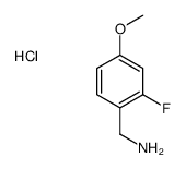 cas no 937783-85-2 is (2-FLUORO-4-METHOXYPHENYL)METHANAMINE HYDROCHLORIDE