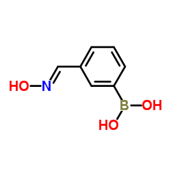 cas no 938443-32-4 is {3-[(E)-(Hydroxyimino)methyl]phenyl}boronic acid