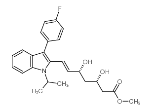 cas no 93957-53-0 is Fluvastatin Methyl Ester