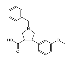 cas no 939757-61-6 is 3-?Pyrrolidinecarboxyli?c acid, 4-?(3-?methoxyphenyl)?-?1-?(phenylmethyl)?-