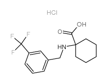 cas no 939761-12-3 is 1-[[3-(trifluoromethyl)phenyl]methylamino]cyclohexane-1-carboxylic acid