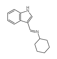 cas no 93982-60-6 is Cyclohexanamine,N-(1H-indol-3-ylmethylene)-