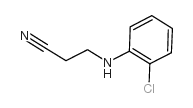 cas no 94-89-3 is 3-[(2-Chlorophenyl)Amino]Propanenitrile