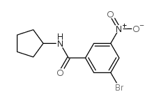 cas no 941294-18-4 is 3-Bromo-N-cyclopentyl-5-nitrobenzamide