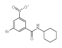 cas no 941294-22-0 is 3-Bromo-N-cyclohexyl-5-nitrobenzamide