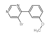 cas no 941294-40-2 is 5-Bromo-4-(3-methoxyphenyl)pyrimidine