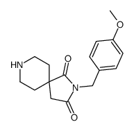 cas no 941691-23-2 is 2-(4-Methoxybenzyl)-2,8-diazaspiro[4.5]decane-1,3-dione