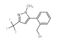 cas no 941716-87-6 is 5-(2-(BROMOMETHYL)PHENYL)-1-METHYL-3-(TRIFLUOROMETHYL)-1H-PYRAZOLE