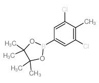 cas no 942069-73-0 is 2-(3,5-Dichloro-4-methylphenyl)-4,4,5,5-tetramethyl-1,3,2-dioxaborolane