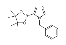 cas no 942070-62-4 is 1-benzyl-5-(4,4,5,5-tetramethyl-1,3,2-dioxaborolan-2-yl)imidazole