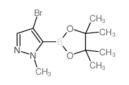 cas no 942070-88-4 is 4-Bromo-1-methyl-5-(4,4,5,5-tetramethyl-1,3,2-dioxaborolan-2-yl)-1H-pyrazole