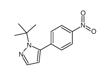 cas no 942920-33-4 is 1-tert-butyl-5-(4-nitrophenyl)pyrazole